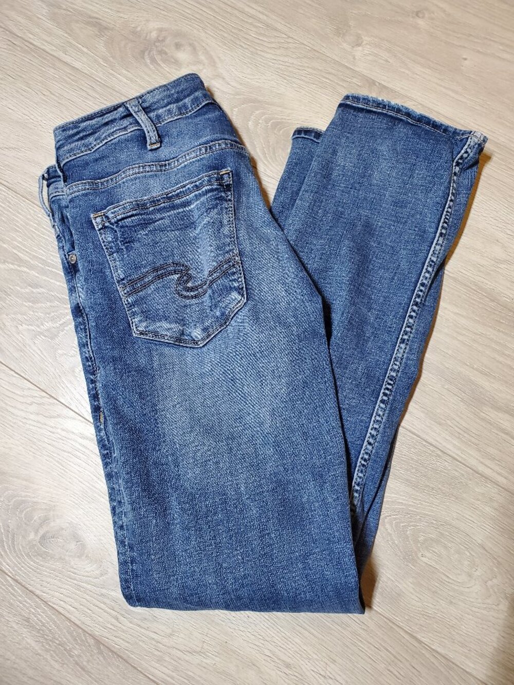 Men's Silver Slim Jeans 32x30
